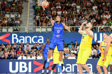 İtalya Basketbol Milli Takımı Trentino Basket Kupası 2019 - İtalya Romanya 'ya Karşı 