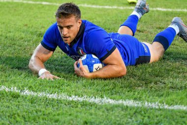 İtalyan Rugby Milli Takımı Cattolica Test Maçı 2019 - İtalya Rusya 'ya Karşı 