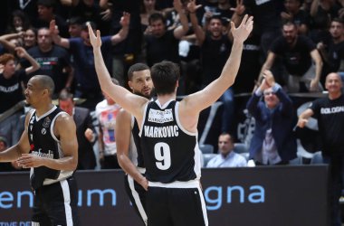 İtalya Basketbol Şampiyonası Segafredo Virtus Bologna Umana Reyer Venezia 'ya karşı 