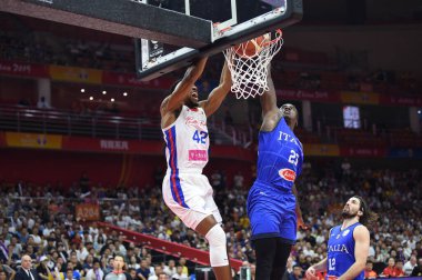 İtalya Basketbol Milli Takımı Çin Basketbol Dünya Kupası 2019 - Porto Riko İtalya 'ya Karşı 