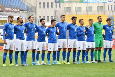 İtalyan Futbol Takımı 8 Milletler 20 Yaş Altı - İtalya İngiltere 'ye Karşı