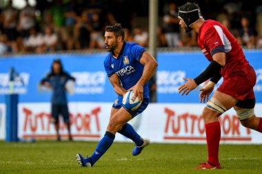İtalyan Rugby Milli Takımı Cattolica Test Maçı 2019 - İtalya Rusya 'ya Karşı 