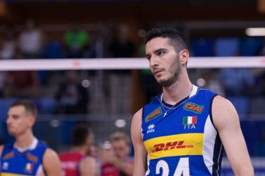 İtalyan Voleybol Ulusal Takım Milletler Ligi Erkekler 2019 - İtalya Sırbistan 'a Karşı