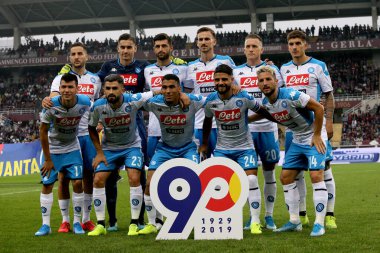 İtalyan Futbolu Serisi A Erkekler Şampiyonası Torino Napoli 'ye Karşı 
