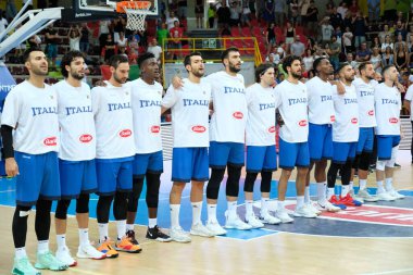 İtalya Basketbol Milli Takımı Verona Basketbol Kupası - İtalya Venezuela 'ya Karşı 