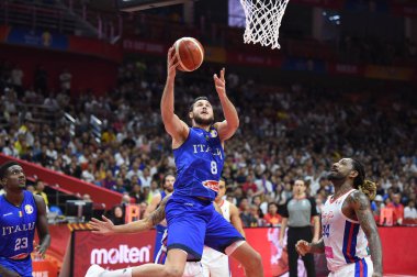 İtalya Basketbol Milli Takımı Çin Basketbol Dünya Kupası 2019 - Porto Riko İtalya 'ya Karşı 