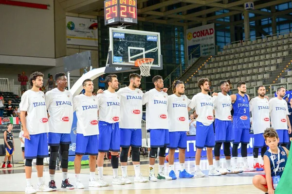 Italia Selección de Baloncesto Trentino Basket Cup 2019 - Italia vs Rumania — Foto de Stock