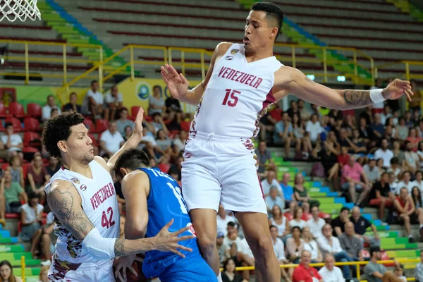 Itália Basquetebol Seleção Verona Basquetebol Cup - Itália Vs Venezuela — Fotografia de Stock