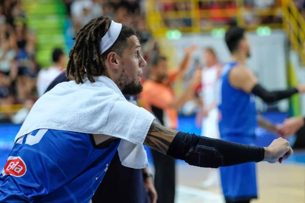 Itália Basquetebol Seleção Verona Basquetebol Copa Itália Vs Rússia — Fotografia de Stock