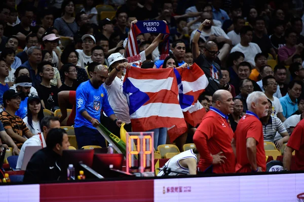 Itália Seleção de Basquetebol China Copa do Mundo de Basquete 2019 - Porto Rico Vs Itália — Fotografia de Stock