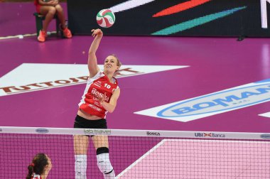 Voleybol İtalyan Serie A1 Kadınlar Şampiyonası Bosca S.Bernardo Cuneo Igor Gorgonzola Novara 'ya karşı