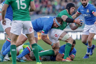 İtalyan Rugby Milli Takımı Guinness Altı Millet- İtalya İrlanda 'ya Karşı