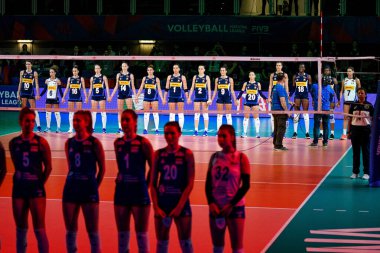 İtalyan Voleybol Ulusal Takım Milletler Kadınlar Ligi 2019 - Sırbistan İtalya 'ya Karşı