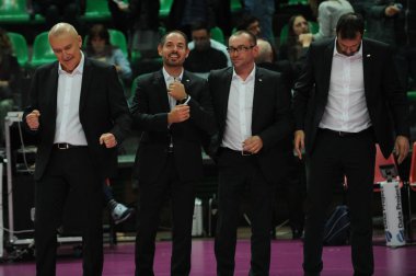 Voleybol İtalyan Serie A1 Kadınlar Şampiyonası Bosca S.Bernardo Cuneo Igor Gorgonzola Novara 'ya karşı