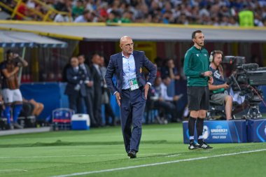 İtalyan Futbol Takımı Avrupa 21 Ocak 2019 - Turnuva Aşaması - İtalya İspanya 'ya Karşı 