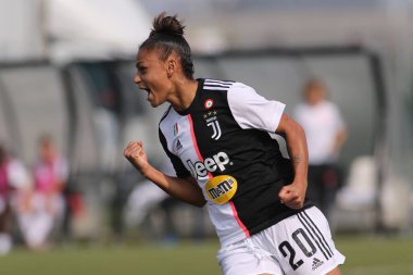 İtalyan Futbolu Serisi Kadınlar Şampiyonası Juventus Kadınlar Florentia S. Gimignano 'ya karşı.
