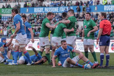 İtalyan Rugby Milli Takımı Guinness Altı Millet- İtalya İrlanda 'ya Karşı