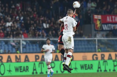 İtalyan Futbolu Serisi A Erkekler Şampiyonası Genoa, Ac Milan 'a karşı
