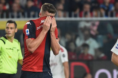 İtalyan Futbolu Serisi A Erkekler Şampiyonası Genoa, Ac Milan 'a karşı