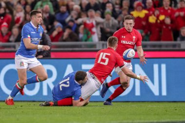 İtalyan Rugby Milli Takımı Guinness Altı Uluslu Rugby - İtalya Galless 'a Karşı