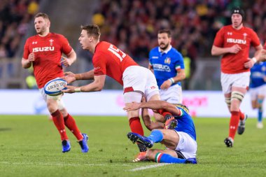 İtalyan Rugby Milli Takımı Guinness Altı Uluslu Rugby 2019 - İtalya Galler 'e Karşı