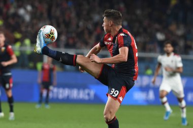 İtalyan Futbolu Serisi A Erkekler Şampiyonası Genoa, Ac Milan 'a karşı