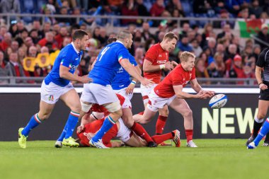 İtalyan Rugby Milli Takımı Guinness Altı Uluslu Rugby 2019 - İtalya Galler 'e Karşı