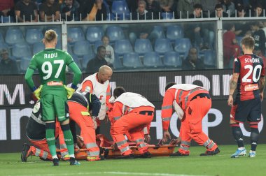 İtalyan Futbolu Serisi A Erkekler Şampiyonası Genoa, Ac Milan 'a karşı