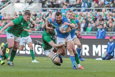 İtalyan Rugby Milli Takımı Guinness Altı Millet- İtalya İrlanda 'ya Karşı