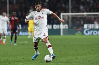 İtalyan Futbolu Serisi A Erkekler Şampiyonası Genoa, Ac Milan 'a karşı
