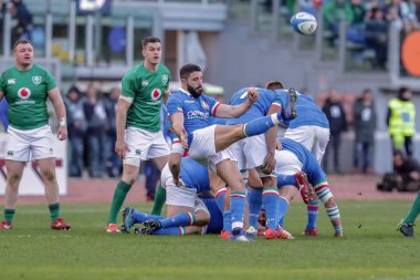 İtalyan Rugby Milli Takımı Guinness Altı Millet- İtalya İrlanda 'ya Karşı