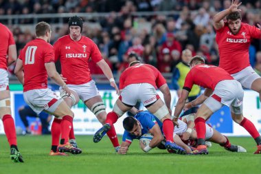 İtalyan Rugby Milli Takımı Guinness Altı Uluslu Rugby - İtalya Galless 'a Karşı