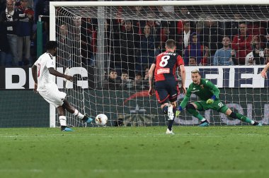 İtalyan Futbolu Serisi A Erkekler Şampiyonası Genoa, Ac Milan 'a karşı