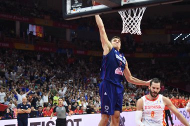 Uluslararası Basketbol Takımı Çin Basketbol Dünya Kupası 2019 - İspanya Sırbistan 'a Karşı