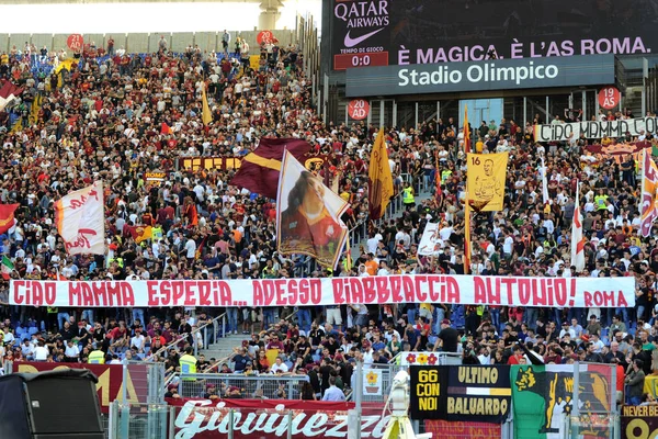 Italiaans kampioenschap voetbal Serie A Mannen Roma vs Cagliari — Stockfoto