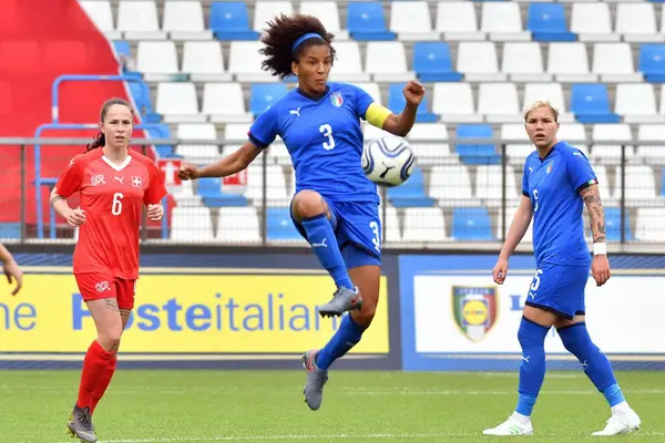 Testspiel der italienischen Fußballnationalmannschaft 2019 - Italien gegen die Schweiz — Stockfoto