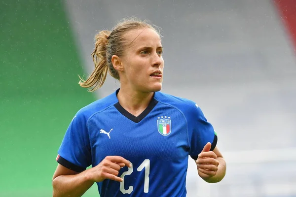 Partido de prueba del equipo de fútbol italiano 2019 - Italia vs Suiza — Foto de Stock