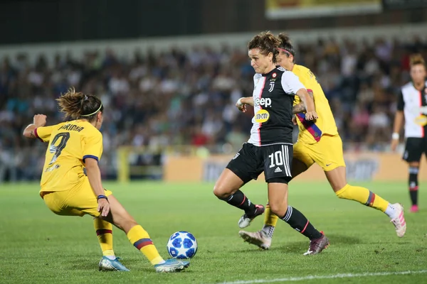 Liga dos Campeões de Futebol Feminino Juventus Feminino vs Barcellona — Fotografia de Stock