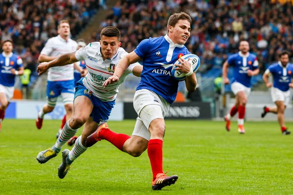 İtalyan Rugby Milli Takımı Guinness Altı Uluslu Rugby 2019 - İtalya Fransa 'ya Karşı