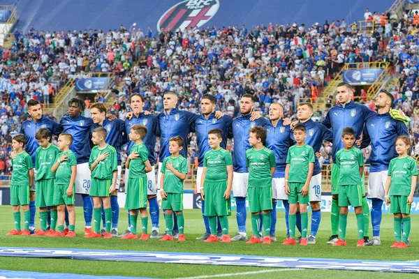 Italian Football Team European Under 21 2019 - Tournament Phase - Italy Vs Spain — стокове фото