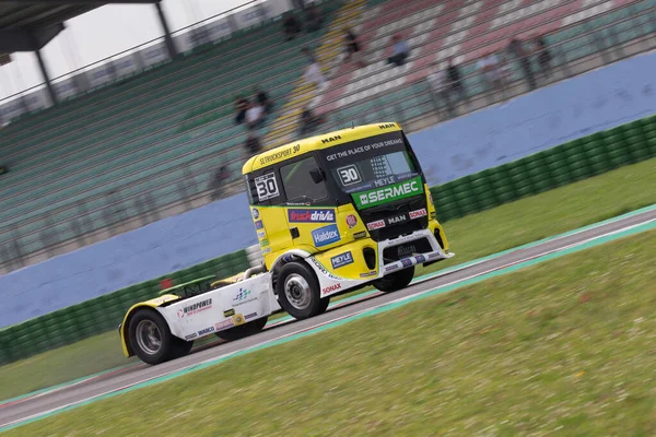 Truck Racing Fia European Truck Racing Championship - Premier virage à Misano — Photo