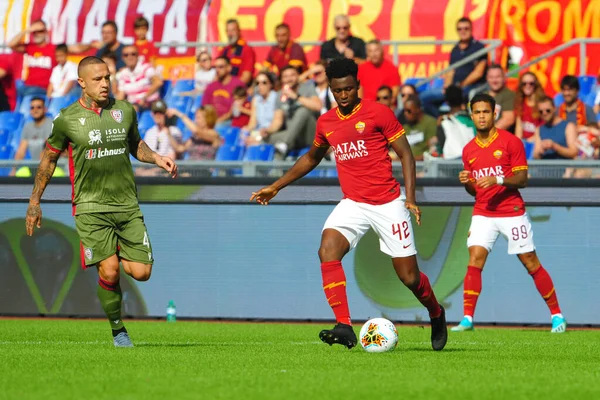 Italský fotbal Serie A Men Championship As Roma vs Cagliari — Stock fotografie