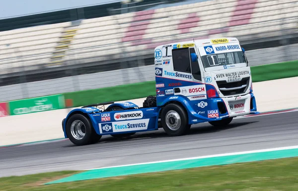 Truck Racing Fia European Truck Racing Championship - Premier virage à Misano — Photo