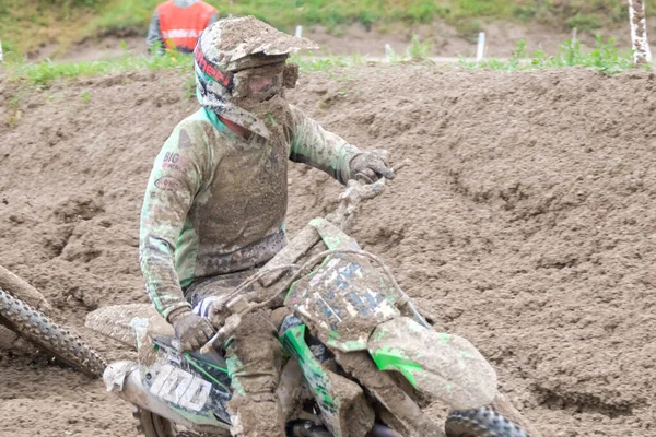 Campeonato Mundial de Motocross Fim Motocross. Mxgp da Lombardia. Corrida Mxgp . — Fotografia de Stock