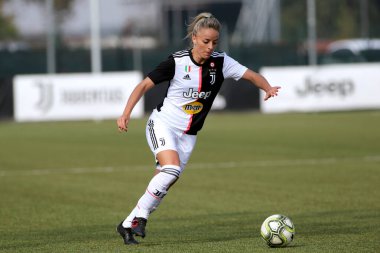 İtalyan Futbolu Serisi Kadınlar Şampiyonası Juventus Kadınlar Florentia S. Gimignano 'ya karşı.