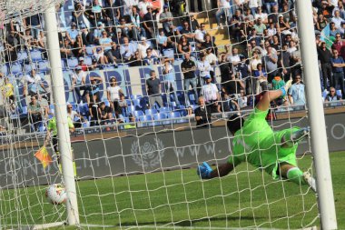 İtalyan Futbol Serisi A Erkekler Şampiyonası Ss Lazio Atalanta 'ya karşı