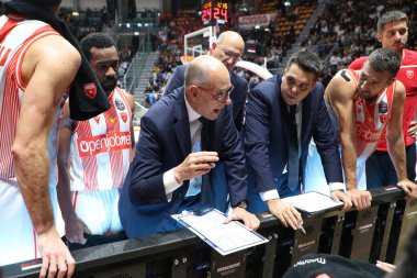 İtalyan Basketbolu A Serie Championship Segafredo Virtus Bologna OpenJobmetis Varese 'e karşı
