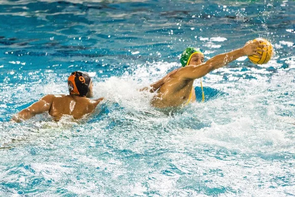 Waterpolo İtalyan Serie A Erkekler Şampiyonası Banco Bpm Spor Yönetimi - C.C. Ortigia — Stok fotoğraf