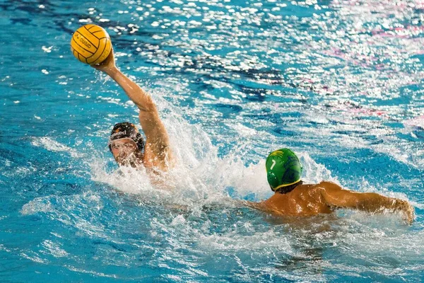 Waterpolo İtalyan Serie A Erkekler Şampiyonası Banco Bpm Spor Yönetimi - C.C. Ortigia — Stok fotoğraf