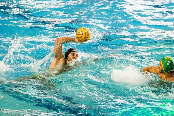 Waterpolo Italian Serie A Men Championship Banco Bpm Sport Management εναντίον C.C. Ορτίγια — Φωτογραφία Αρχείου